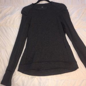 Lululemon Herringbone Think Fast LS